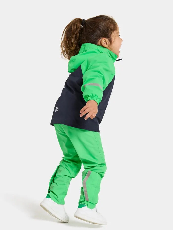 Enso Kids039 Jacket Frog Green Kids Didriksons Spring Jackets
