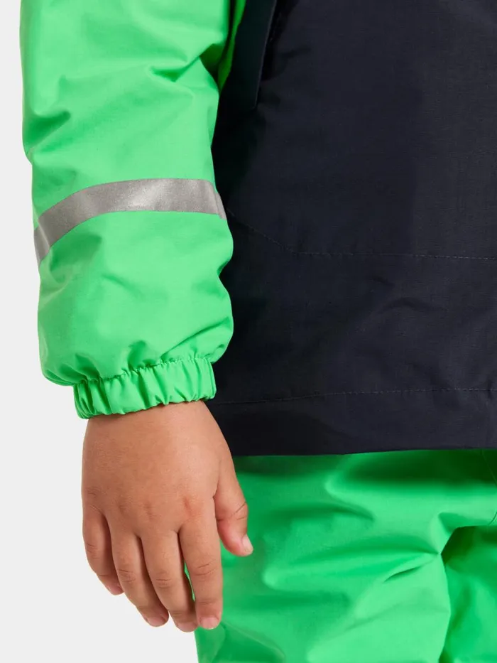 Enso Kids039 Jacket Frog Green Kids Didriksons Spring Jackets