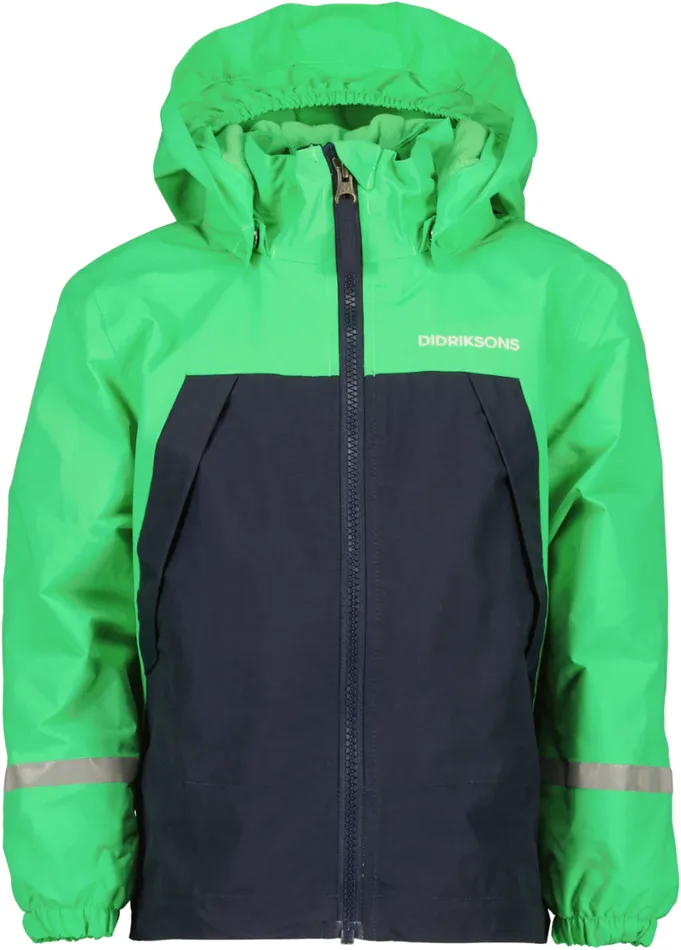 Enso Kids039 Jacket Frog Green Kids Didriksons Spring Jackets