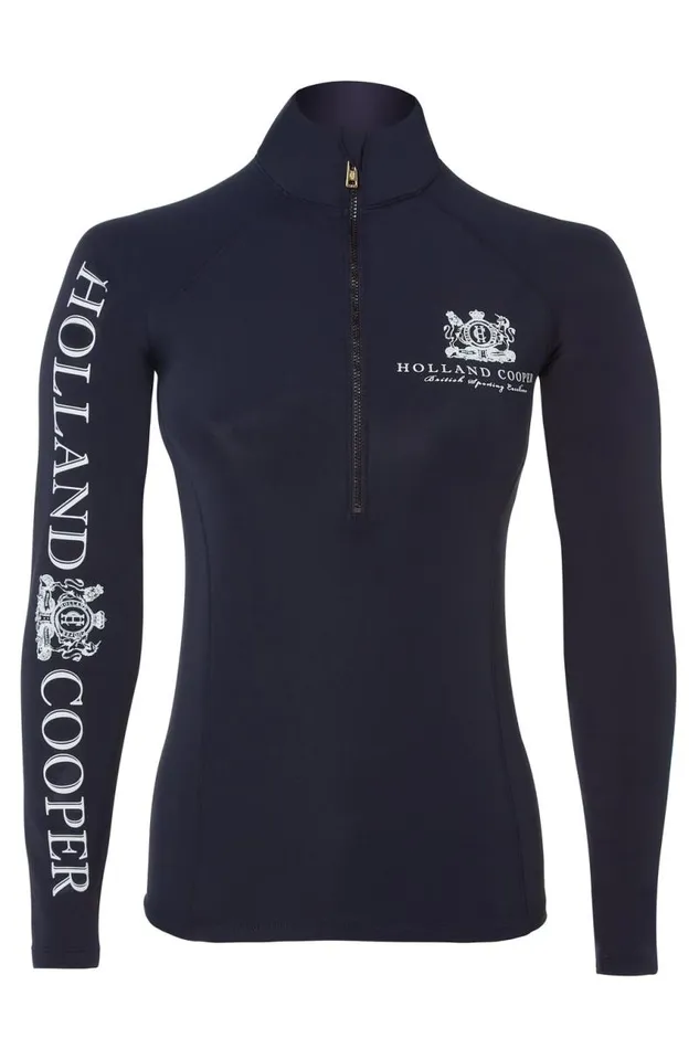 Equestrian Base Layers Holland Cooper Base Layer Ink Navy Equestrian Base Layers Holland Cooper Base Layer Ink Navy