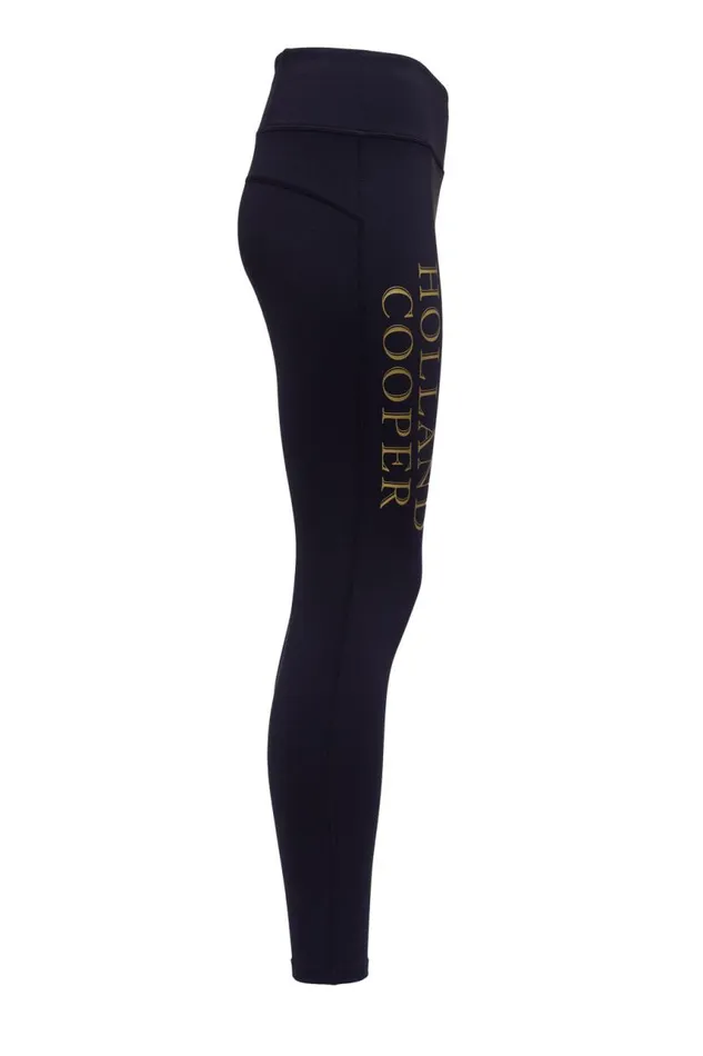 Equestrian Leggings Holland Cooper Halcot Thermal Legging Ink Navy Equestrian Leggings Holland Cooper Halcot Thermal Legging Ink Navy