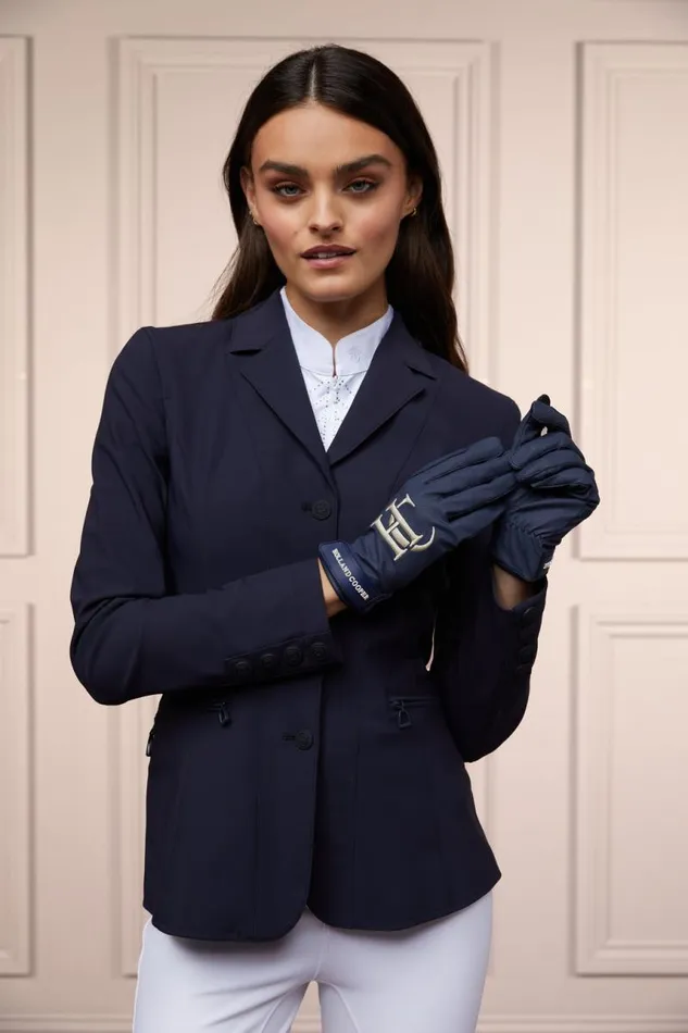 Equestrian Riding Gloves Holland Cooper Burghley Riding Gloves Ink Navy Equestrian Riding Gloves Holland Cooper Burghley Riding Gloves Ink Navy