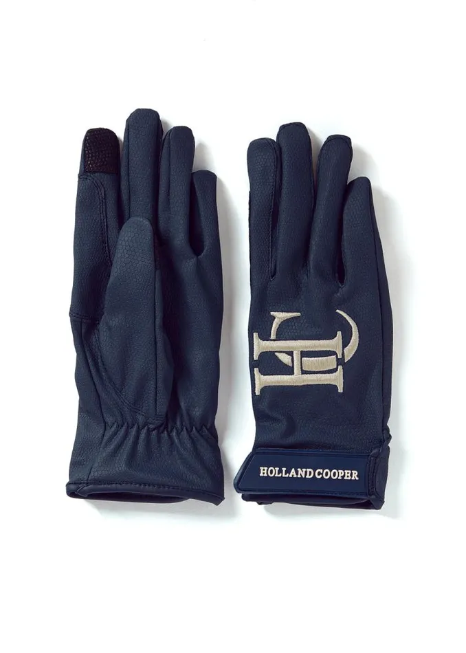 Equestrian Riding Gloves Holland Cooper Burghley Riding Gloves Ink Navy Equestrian Riding Gloves Holland Cooper Burghley Riding Gloves Ink Navy