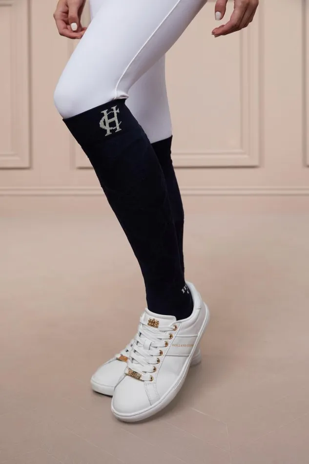 Equestrian Riding Socks Holland Cooper Riding Sock Ink Navy