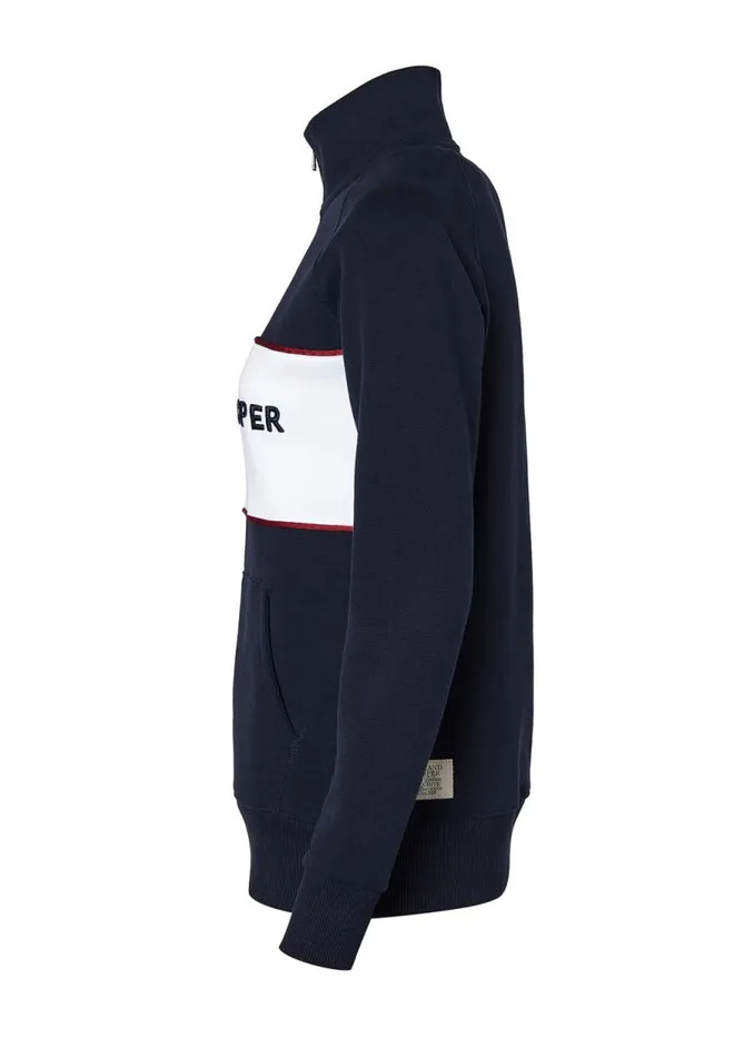 EquestrianWomen Hoodies and Sweatshirts Holland Cooper Sporting Heritage Zip Henley Ink Navy EquestrianWomen Hoodies and Sweatshirts Holland Cooper Sporting Heritage Zip Henley Ink Navy