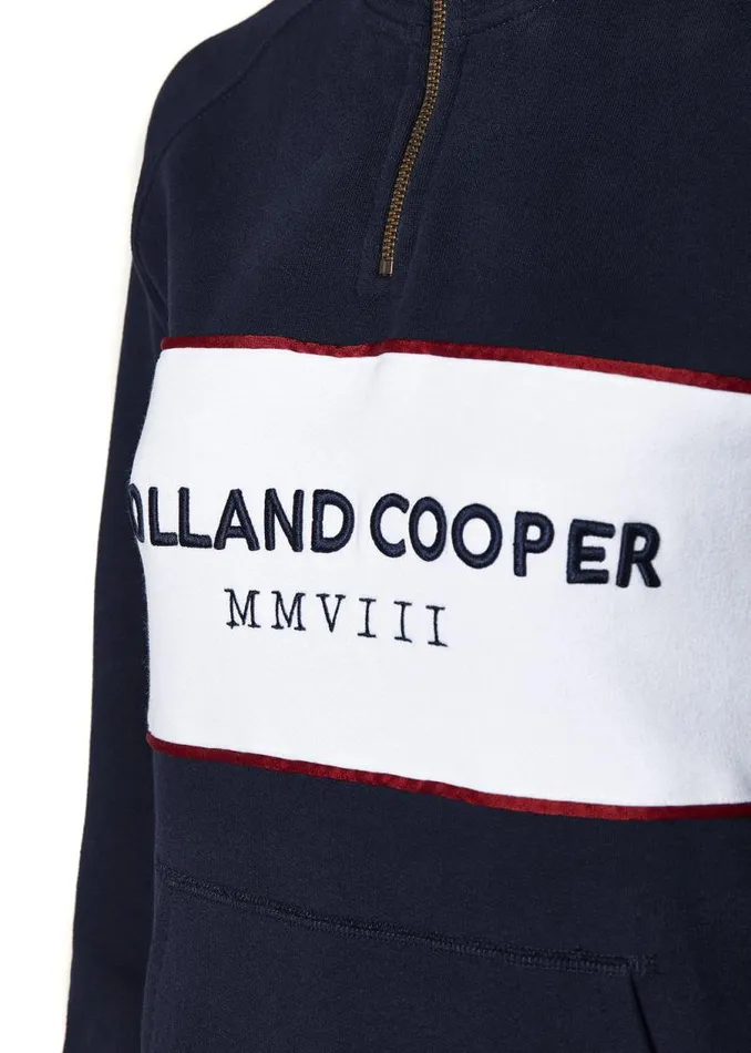 EquestrianWomen Hoodies and Sweatshirts Holland Cooper Sporting Heritage Zip Henley Ink Navy EquestrianWomen Hoodies and Sweatshirts Holland Cooper Sporting Heritage Zip Henley Ink Navy