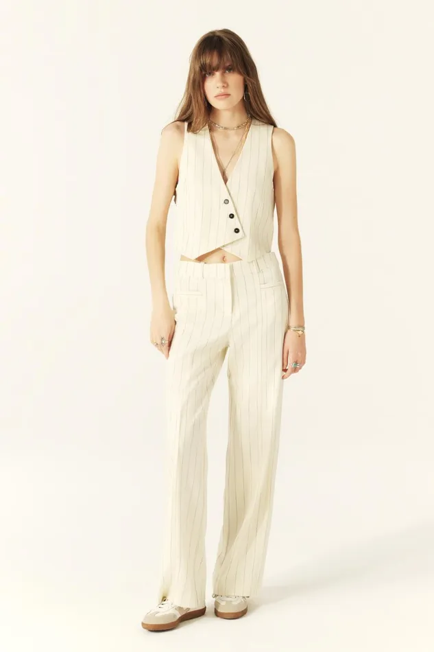 Erita Vest Erita OffWhite Women Baandsh Tops and Shirts