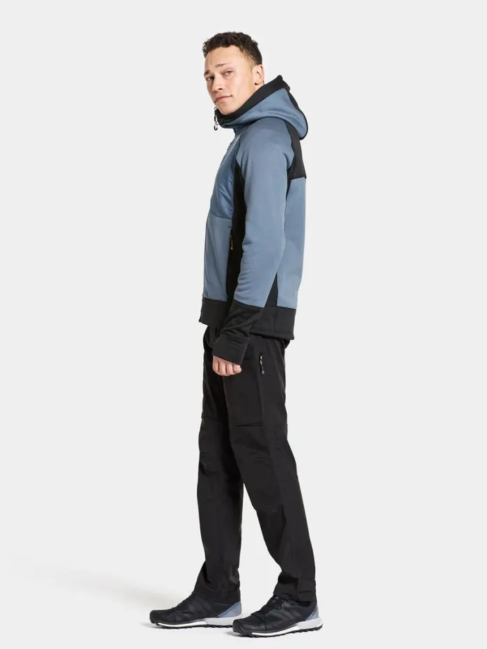 Eros Jacket True Blue Men Didriksons Fleece and Midlayers
