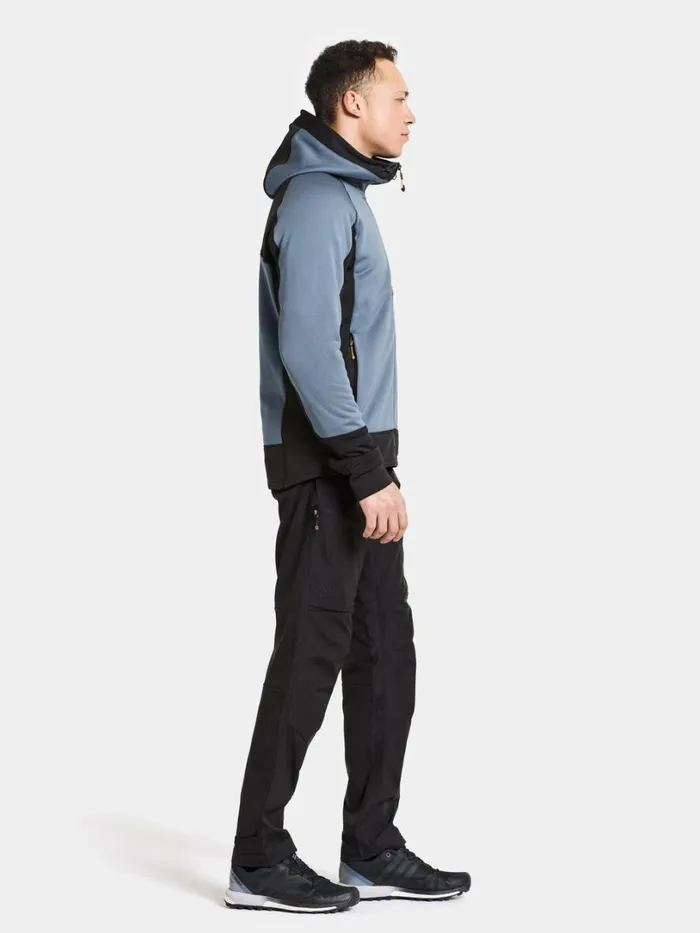 Eros Jacket True Blue Men Didriksons Fleece and Midlayers
