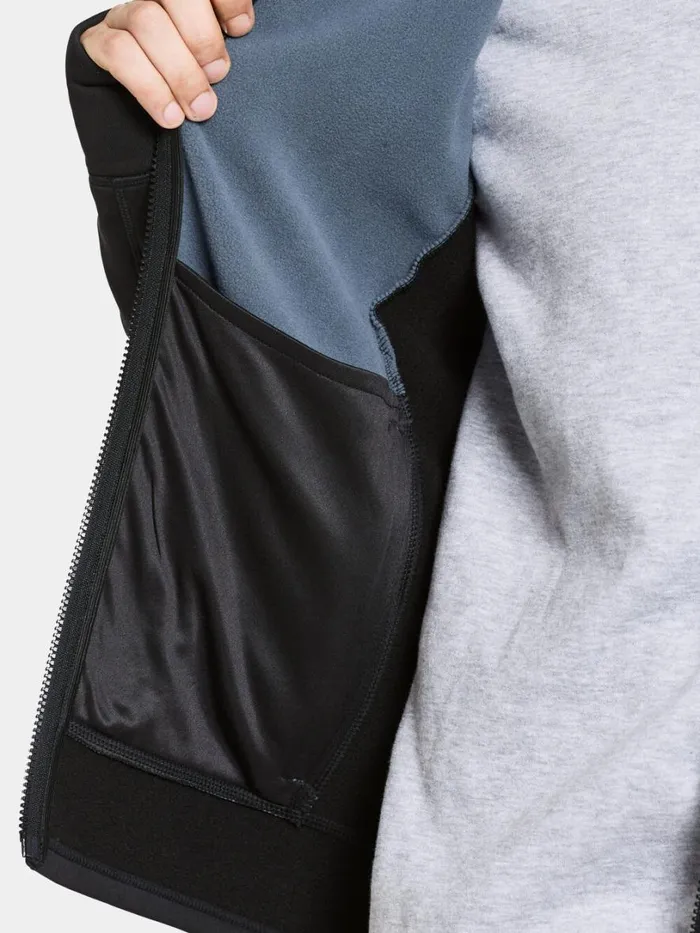 Eros Jacket True Blue Men Didriksons Fleece and Midlayers