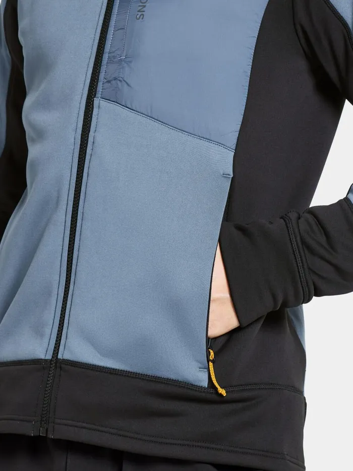 Eros Jacket True Blue Men Didriksons Fleece and Midlayers
