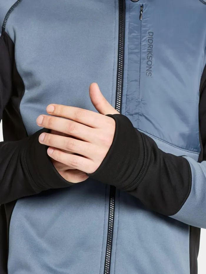 Eros Jacket True Blue Men Didriksons Fleece and Midlayers