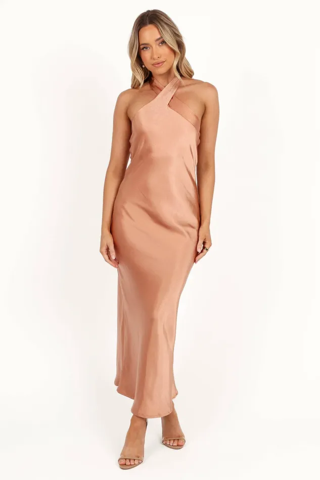 Event Dresses Grasie Midi Dress Bronze Petal and Pup Women