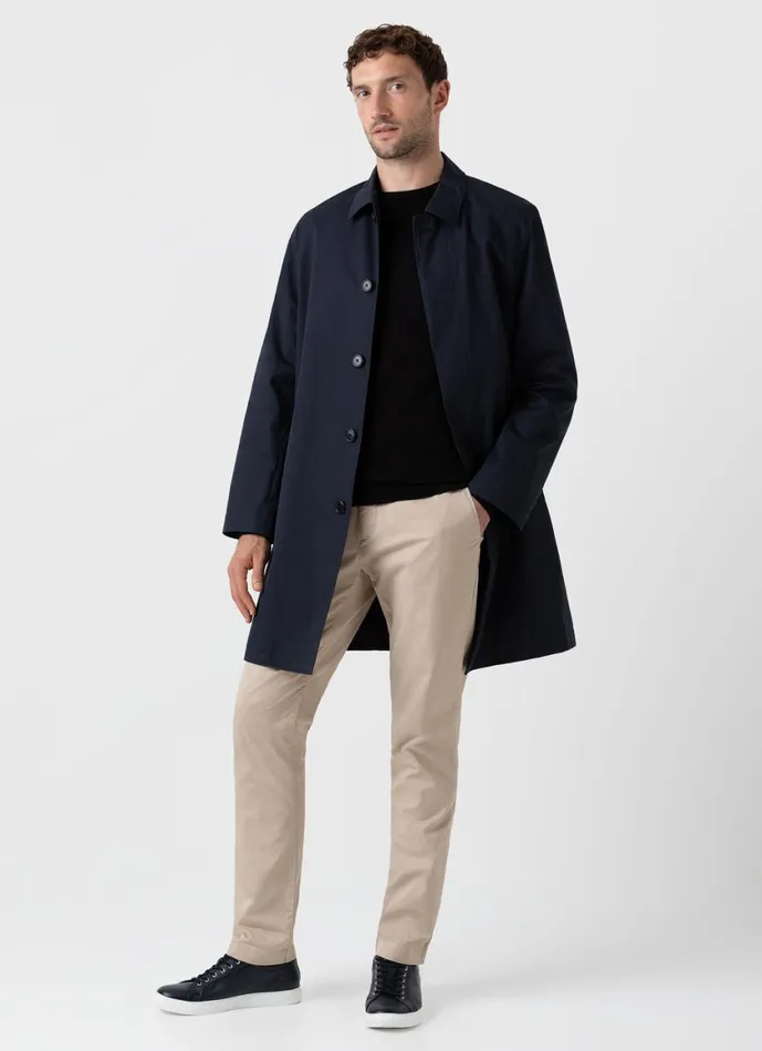 ExtraFine Merino Crew Neck Black Men SUNSPEL Knitwear