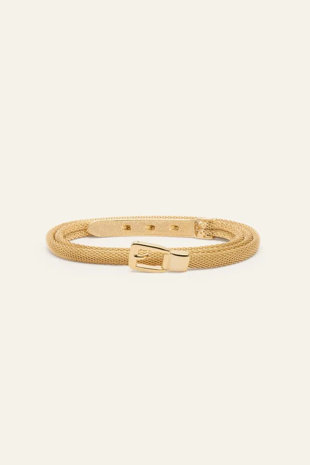 Extra Narrow Belt Belanie Gold Women Baandsh Belts
