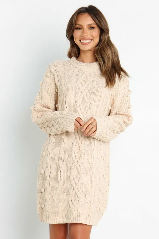 Fall Dresses Mona Dress Cream Petal and Pup Women