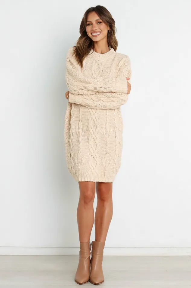 Fall Dresses Mona Dress Cream Petal and Pup Women