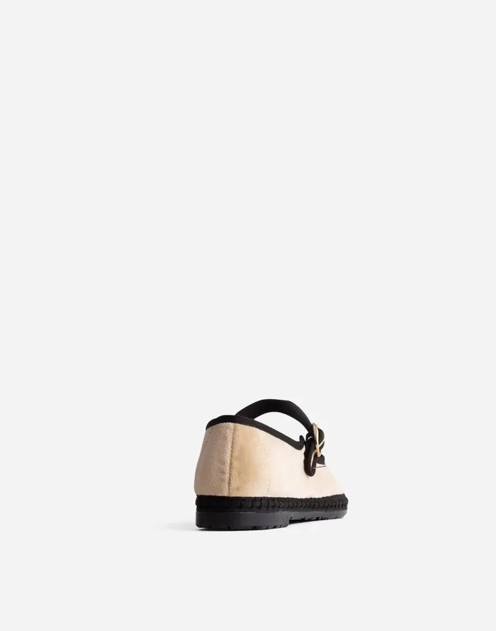 Flats and Loafers Women Madewell FlabelUS Theodora Mary Janes Earthy Mocha