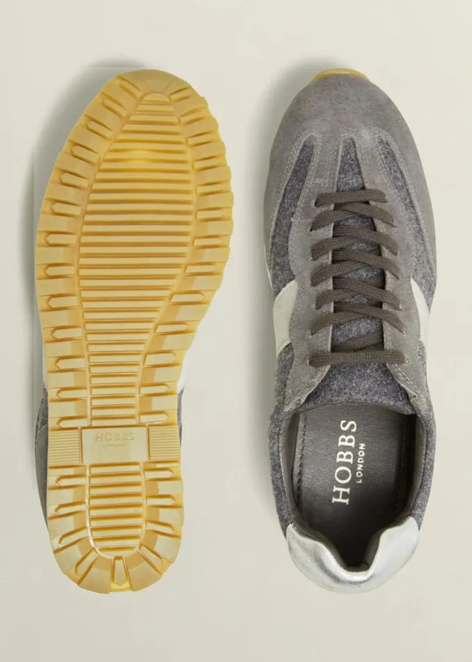 Flats Women HOBBS Ellis Trainers Grey