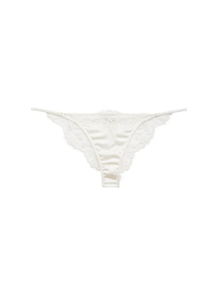 Fleur Du Mal Bridal Daphne Lace Cheeky Ivory 8211 Women Fleur Du Mal Bridal Daphne Lace Cheeky Ivory 8211 Women