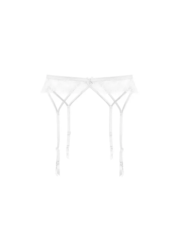 Fleur Du Mal Bridal Frankie Lace Strappy Garter Belt Ivory 8211 Women Fleur Du Mal Bridal Frankie Lace Strappy Garter Belt Ivory 8211 Women