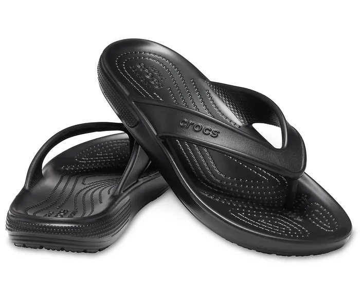 FlipFlops WomenMen Crocs Classic II Flip Black