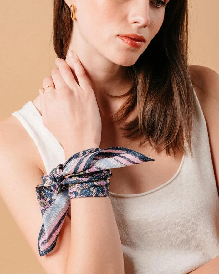 FOULARD MARINE MUESLI Shop Grace and Mila Scarf