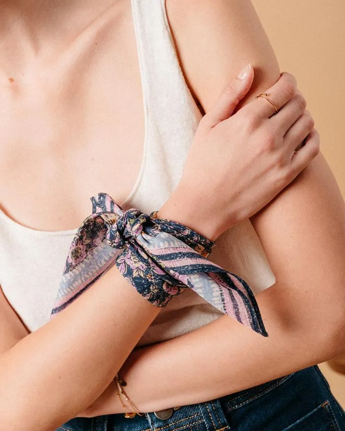 FOULARD MARINE MUESLI Shop Grace and Mila Scarf