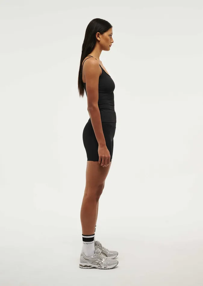 FOUNDATION TANK IN BLACK Baseline PE Nation Women