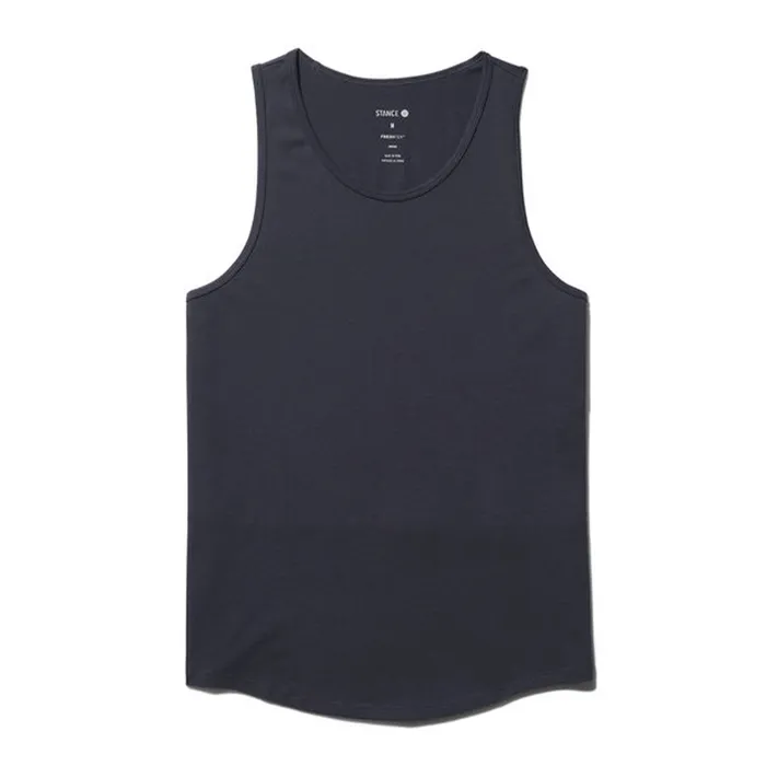 Fragment Performance Tank Top With Freshtek Darknavy Men Stance Shirts and Tees