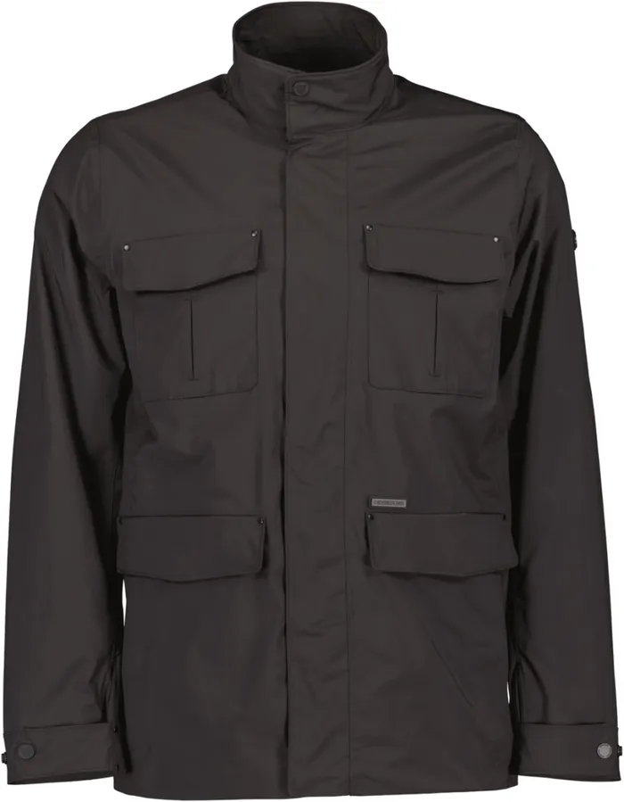 Frank Jacket Black Men Didriksons Lightweight Jackets