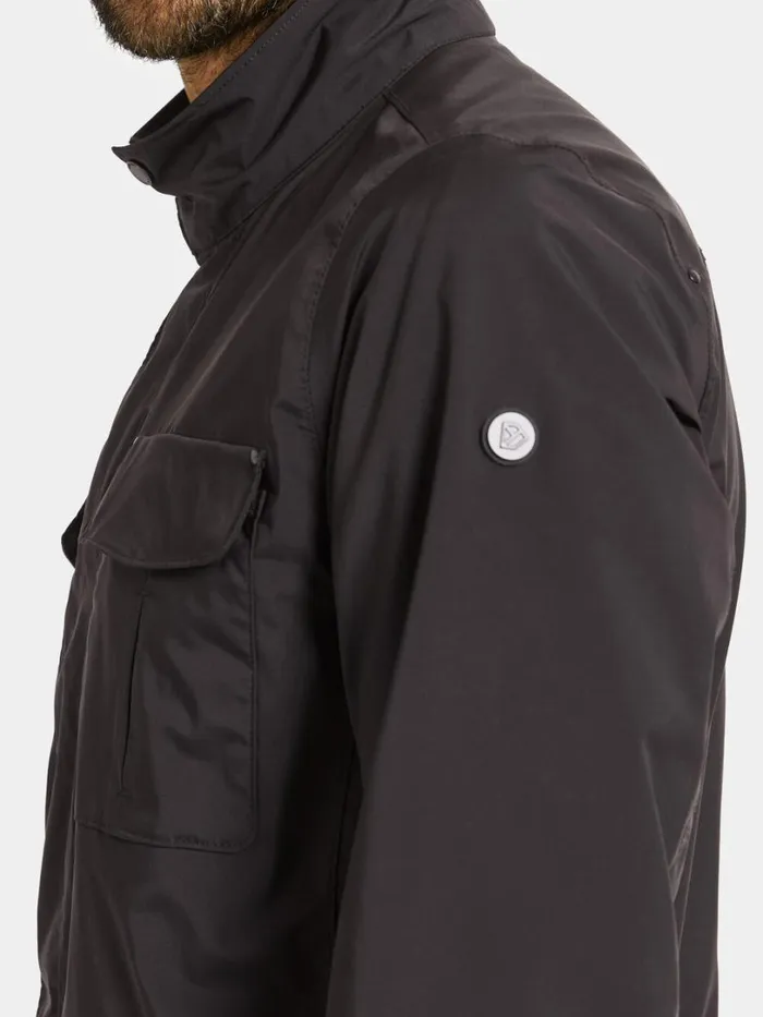 Frank Jacket Black Men Didriksons Lightweight Jackets