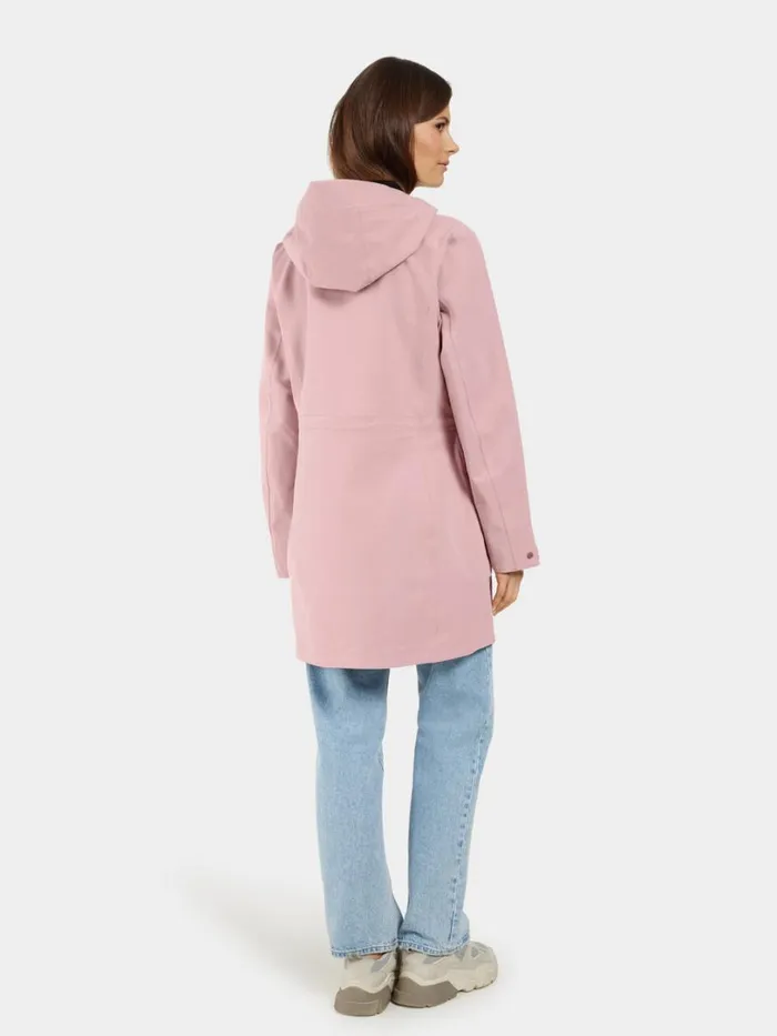 Fredrika Parka Oyster Lilac Women Didriksons Spring Jackets