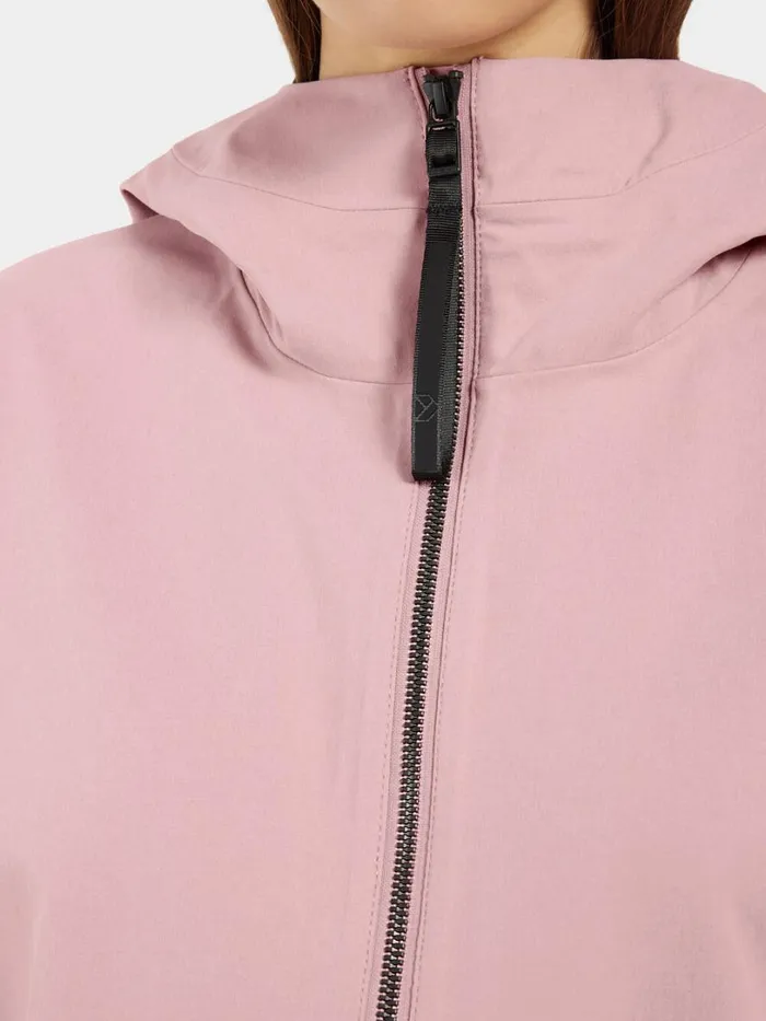 Fredrika Parka Oyster Lilac Women Didriksons Spring Jackets