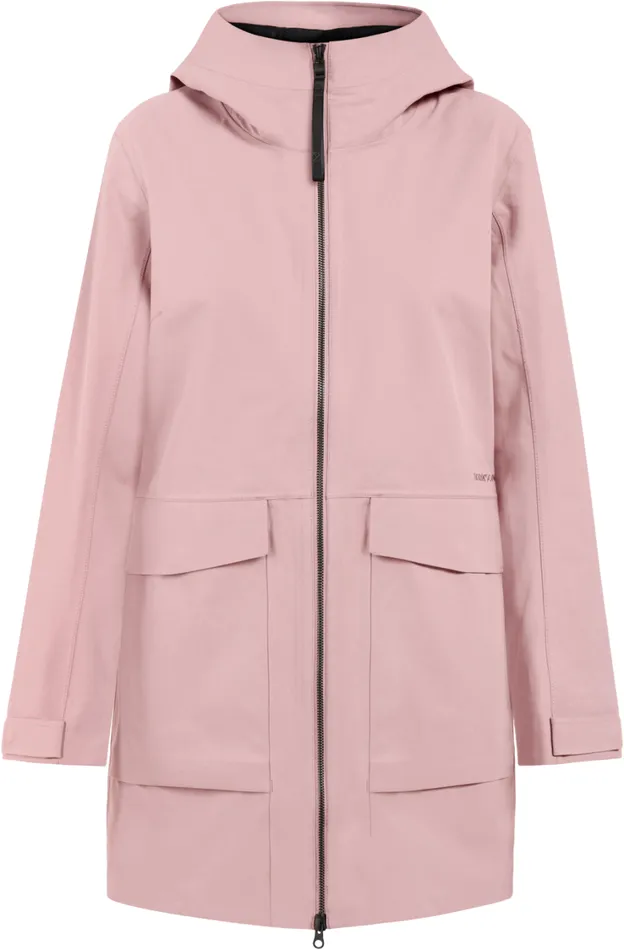 Fredrika Parka Oyster Lilac Women Didriksons Spring Jackets