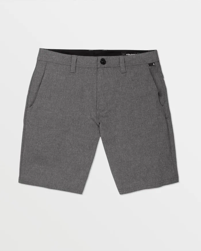 Frickin Cross Shred Static Shorts 8211 Charcoal Heather Mens Volcom Shorts