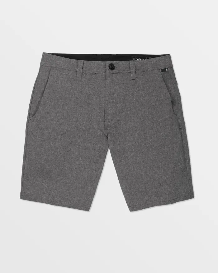 Frickin Cross Shred Static Shorts 8211 Charcoal Heather Mens Volcom Shorts