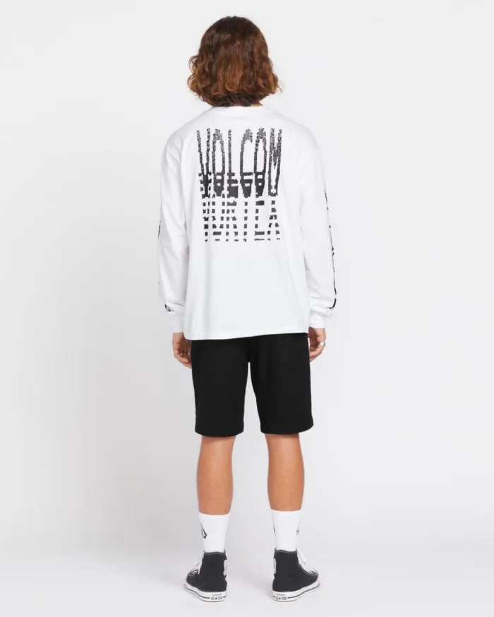 Frickin Elastic Waist Shorts 8211 Black Mens Volcom Shorts