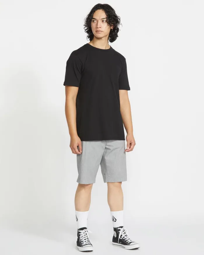Frickin Modern Stretch Shorts 8211 Grey Mens Volcom Shorts