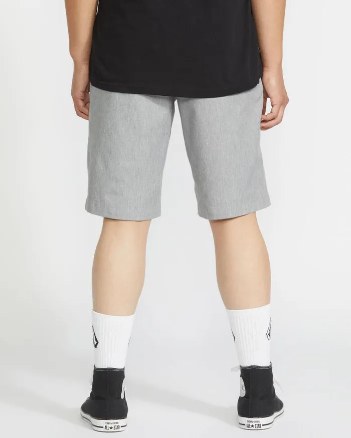 Frickin Modern Stretch Shorts 8211 Grey Mens Volcom Shorts
