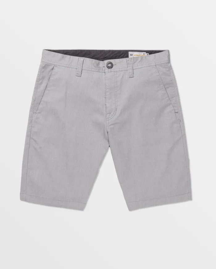 Frickin Modern Stretch Shorts 8211 Grey Mens Volcom Shorts