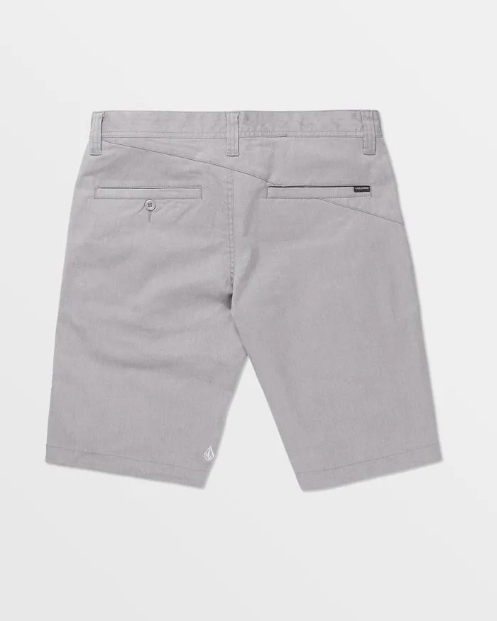 Frickin Modern Stretch Shorts 8211 Grey Mens Volcom Shorts