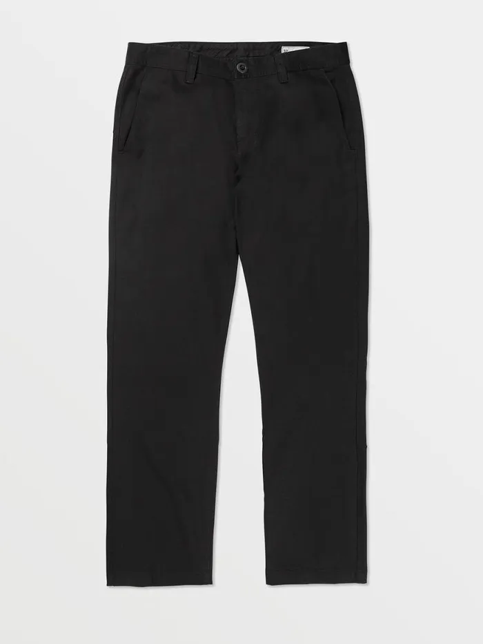 Frickin Regular Stretch Chino Pants 8211 Black Mens Volcom Pants