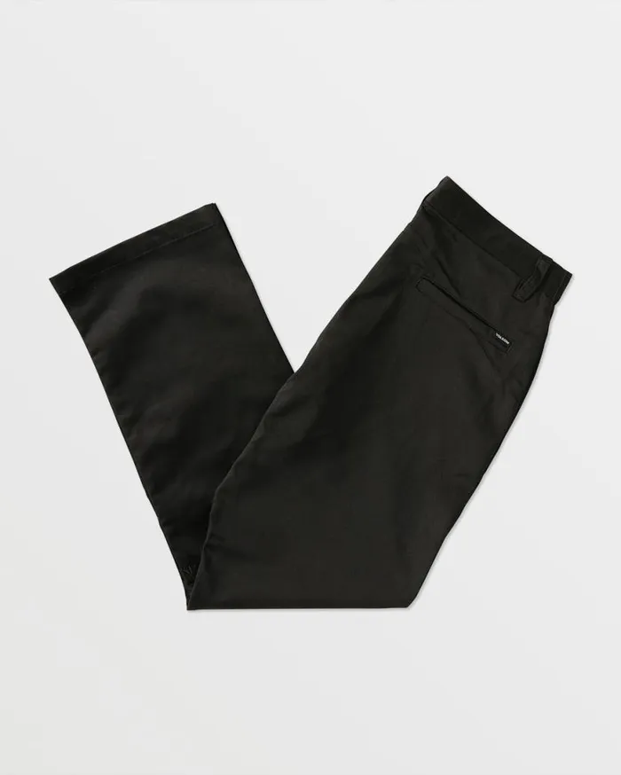 Frickin Skate Chino Pants 8211 Black Mens Volcom Pants