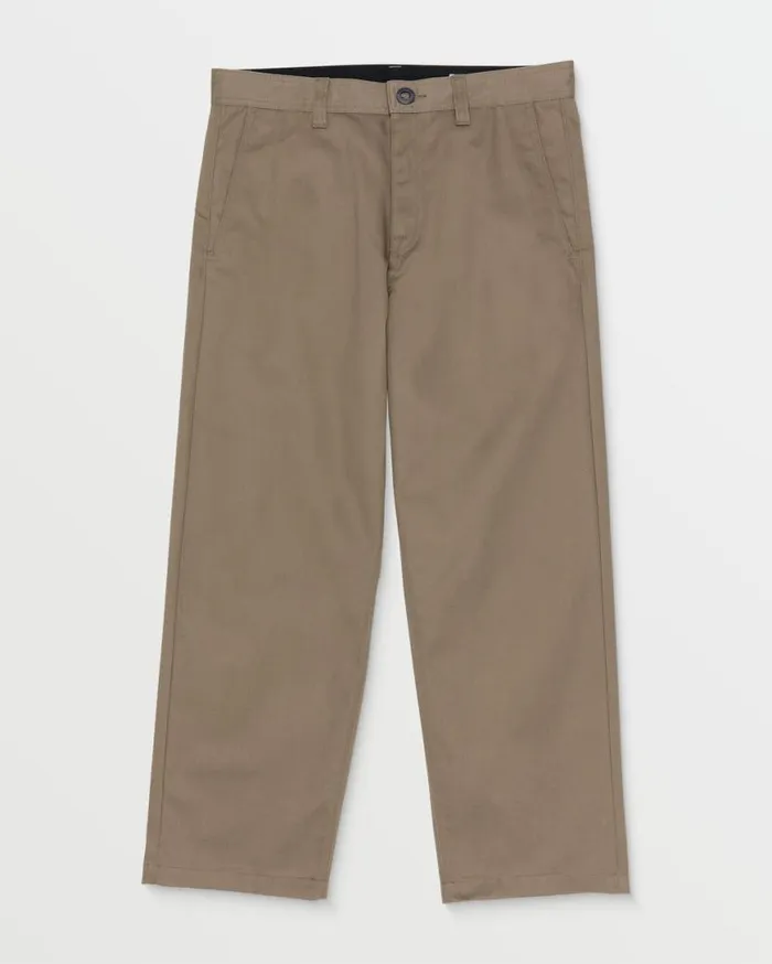 Frickin Skate Chino Pants 8211 Teak Mens Volcom Pants