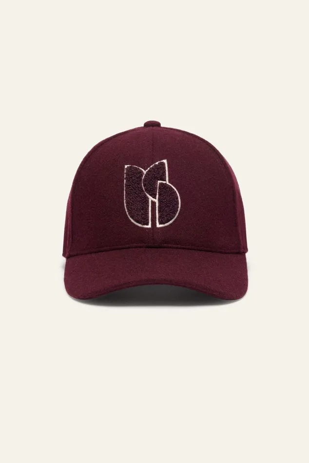 Front Pattern Cap Hugo Blue Women Baandsh Hats