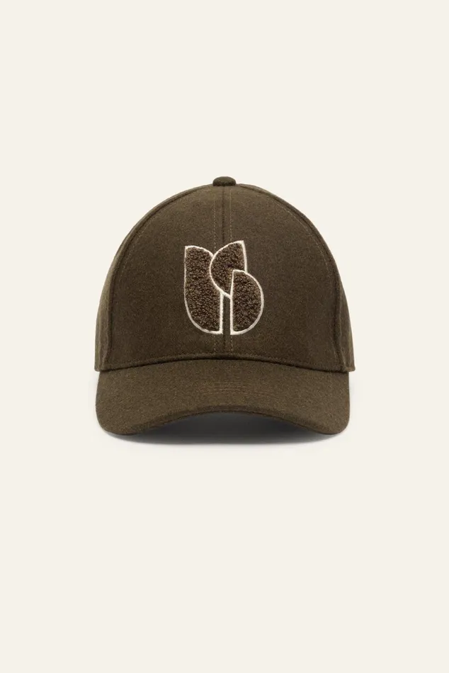 Front Pattern Cap Hugo Blue Women Baandsh Hats