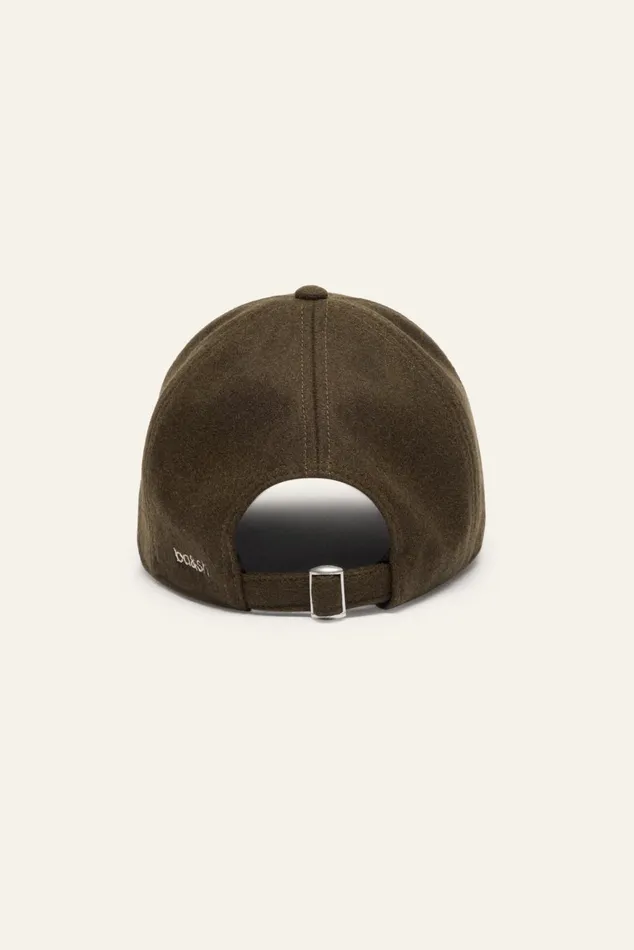 Front Pattern Cap Hugo Blue Women Baandsh Hats