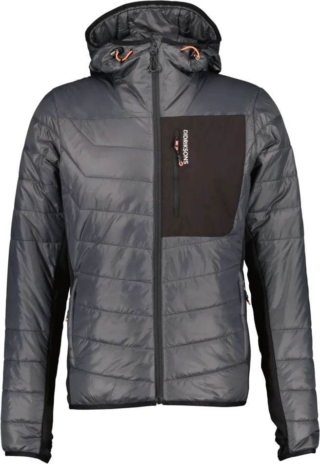Gale Men039s Jacket Coal Black Men Didriksons Insulated Jackets