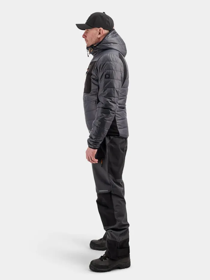 Gale Men039s Jacket Coal Black Men Didriksons Insulated Jackets